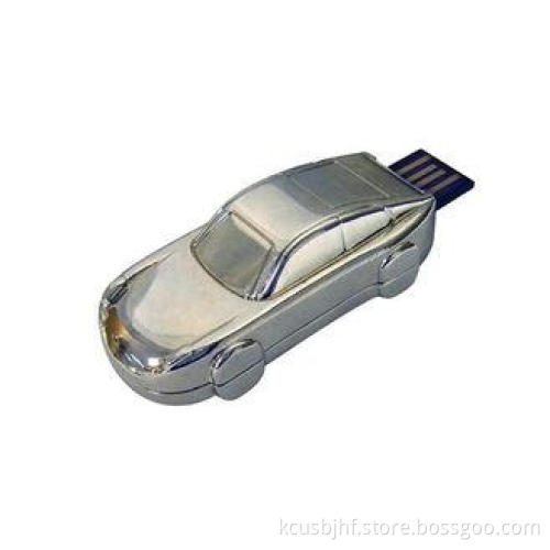 Waterproof Chip Novelty USB Flash Drives , Metal Car Shaped